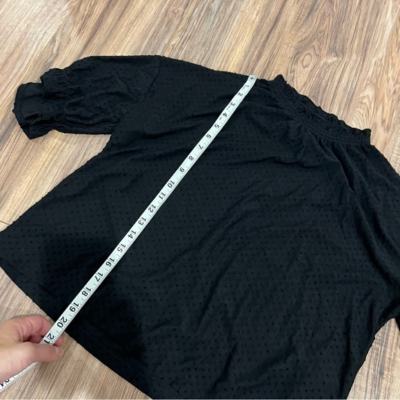 Madewell Clipdot Ruffle Turtleneck Top - Picture 8 of 10